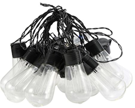 4.5m 10 Led RGB Solar Lamba