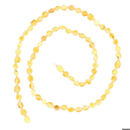 Yetişkin Damla Kehribar Kolye