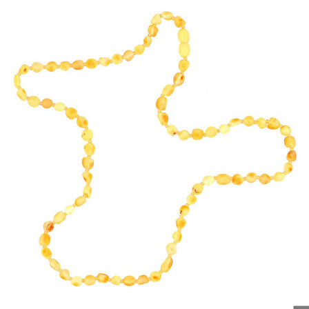 Yetişkin Damla Kehribar Kolye