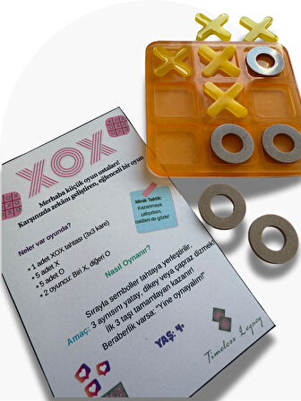 Minimal Tic Tac Toe XOX – Strateji Oyunu