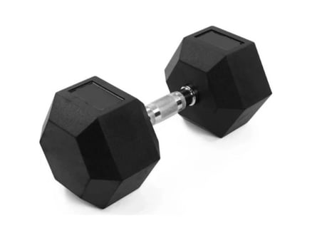 Delux Serisi Fitness Kas Kol HEX-35 kg Olimpik Dambıl 35 kg