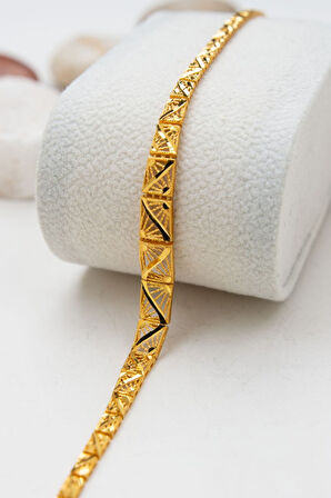 22 Ayar Kadın Altın Bileklik XQST432