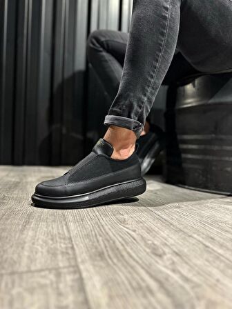 Xramburada Sneakers Ayakkabı 911 Siyah (Siyah Taban)