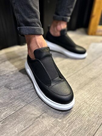 Xramburada Sneakers Ayakkabı 911 Siyah (Beyaz Taban)