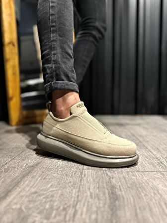 Xramburada Sneakers Ayakkabı 911 Vizon Süet