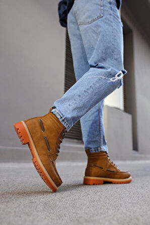 Xramburada Yüksek Taban Ayakkabı B-020 Sarı