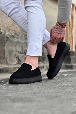 Xramburada 161 Kömür Süet Erkek Casual Ayakkabı