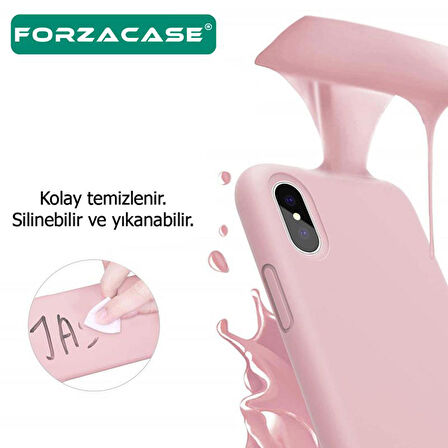 Forzacase Xiaomi Redmi Note 13 4G ile uyumlu Liquid Serisi İçi Kadife Lansman Silikon Kılıf