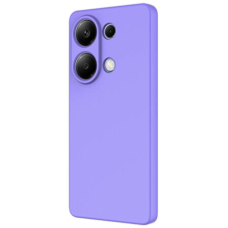 Forzacase Xiaomi Redmi Note 13 Pro 4G ile uyumlu Liquid Serisi İçi Kadife Lansman Silikon Kılıf