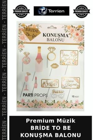 Premium Müzik BRİDE TO BE KONUŞMA BALONU
