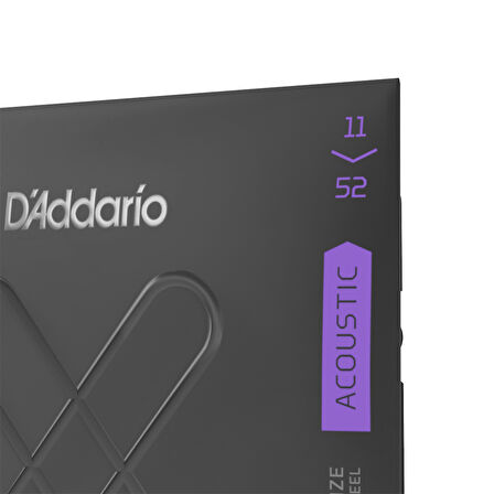DADDARIO XTABR1152 AKUSTİK GİTAR TEL SETİ, 80/20 CUST LIGHT