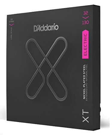 DADDARIO XTB32130 BASS GİTAR TEL SETİ, XT, 32-130, 6 TELLİ