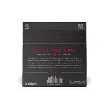 DADDARIO XTC45 KLASİK GİTAR TEL SETİ, NORMAL TENSION