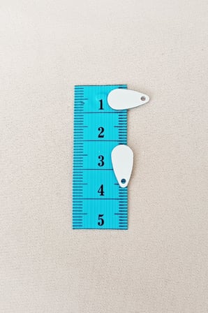Oya Abiye Bileklik Kolye Pleksi Metalik Plastik Pul Gümüş Renk 8 gram 50 adet - BNC531