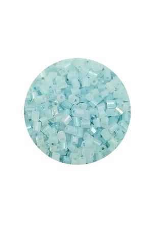 Kesme Cam Boncuk 2mm - 20 Gram - Maz Buz Mavi -BNC321