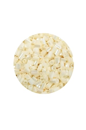 Kesme Cam Boncuk 2mm - 60 Gram - Krem - BNC384