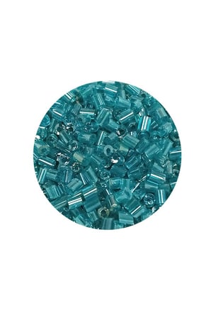 Kesme Cam Boncuk 2mm - 20 Gram - Şeffaf Turkuaz -BNC316