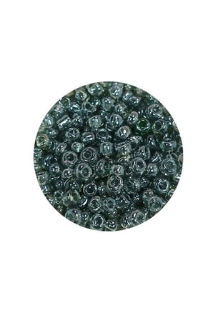 Dökme Cam Kum Boncuk (8/0) 3 mm - 20 Gram - Şeffaf Gri - BNC174
