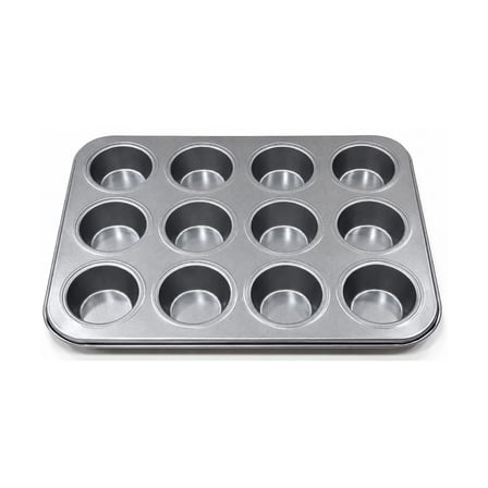 12'li Metal Muffin Kek Kalıbı