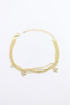 Dorika Zincir Bileklik - Altın