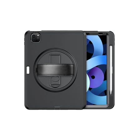 Apple Uyumlu İpad Pro 11 (2018) Kılıf Hand Strap Tablet Kılıfı - Siyah