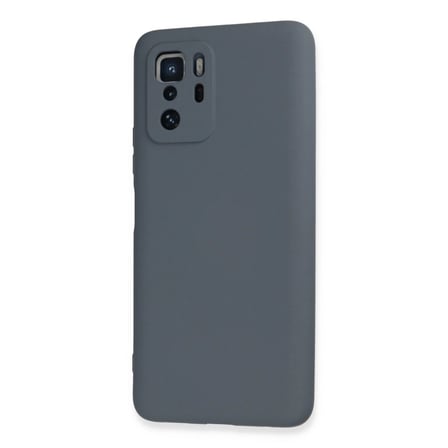 Xiaomi Poco X3 Gt Kılıf Nano İçi Kadife Silikon - Gri