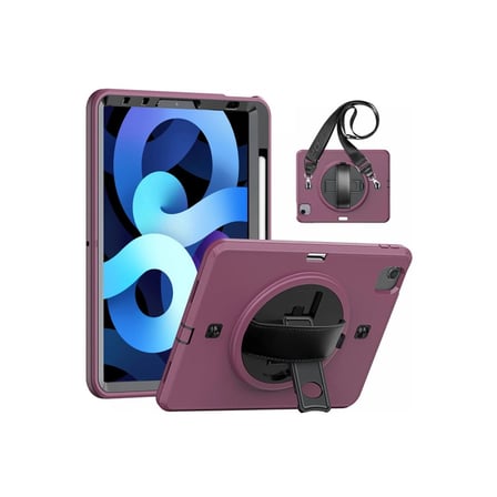 Apple İpad Pro 11 (2020) Kılıf Strap-c Otterbox Tablet Kapak - Mürdüm