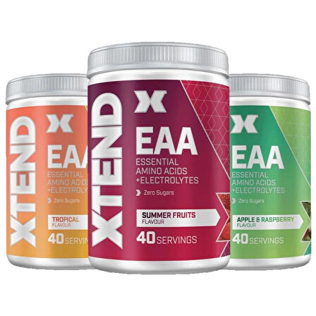 XTEND EAA + BCAA  Essential Amino Acids Powder 40 SERVİS