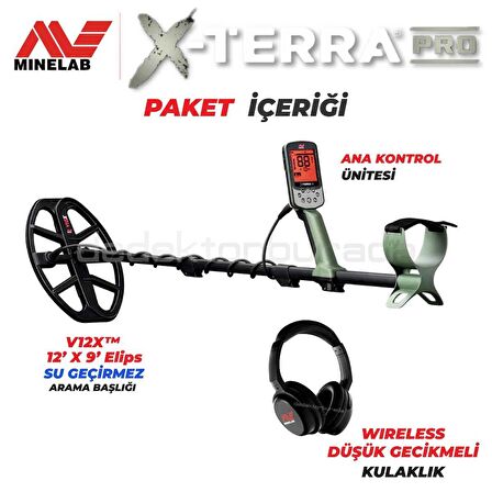 X Terra Pro Metal Dedektörü -Minelab