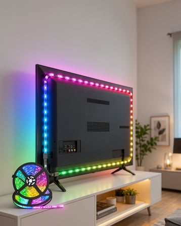Enerji Tasarruflu 5 Metre RGB Şerit LED XUCZ5MŞERİTLED-10