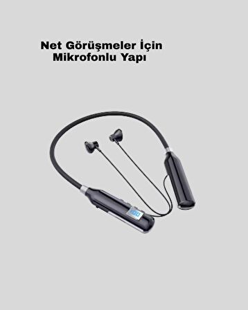 Gürültü Azaltmalı Mikrofonlu Kablosuz Bluetooth Kulaklık