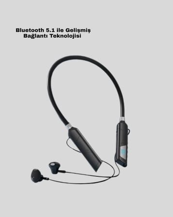 Uzun Pil Ömrü ve Hızlı Şarj Özellikli Bluetooth Kulaklık