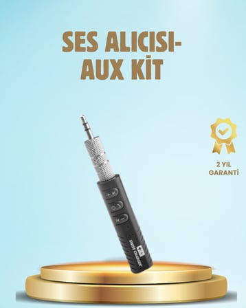 Bluetooth 4.1 Ses Alıcısı – Kablolu Cihazları Kablosuz Hale Getirin -