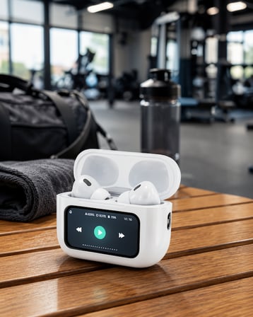 Bluetooth Kulaklık Otomatik Bağlantılı ANC Su ve Ter Dayanıklı