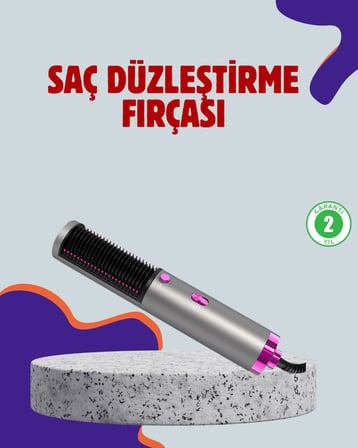 Salon Kalitesinde Saç Bakımı Sunan Şekillendirici Fırça -