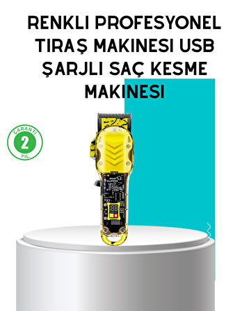 Kablosuz T Bıçaklı Saç Kesme ve Sakal Düzeltme Makinesi