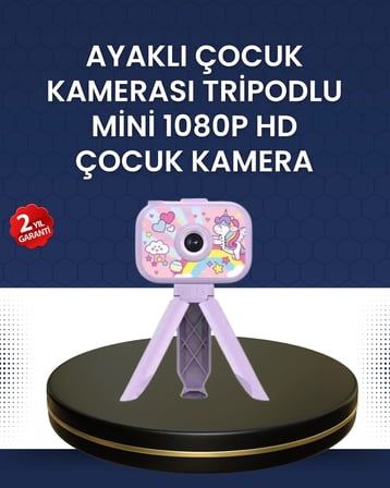 Çocuklara Özel Tripodlu Kamera – 27 Çerçeve ve 10 Ayna Efekti