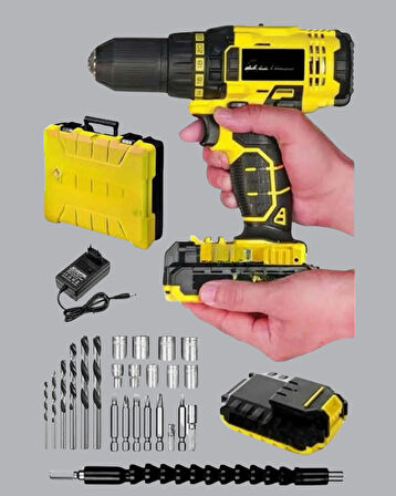 Ergonomik Tasarımlı 12V Matkap | 2 Vitesli, LED Aydınlatmalı ve Dayanıklı