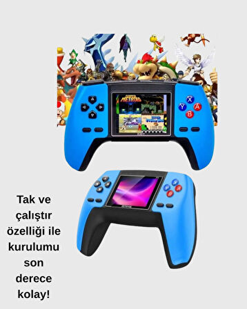 Kompakt Retro Oyun Konsolu | P5 GamePad ile Eski Günlere Dönün