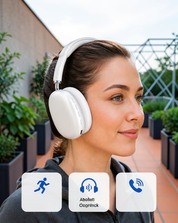 Katlanabilir Bluetooth Kulaklık XUCZP9PLUSS-1-1