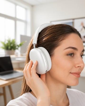 Kulak Üstü Bluetooth Kulaklık 5 Saat Süreyle Kullanım XUCZP9PLUSS-4-1