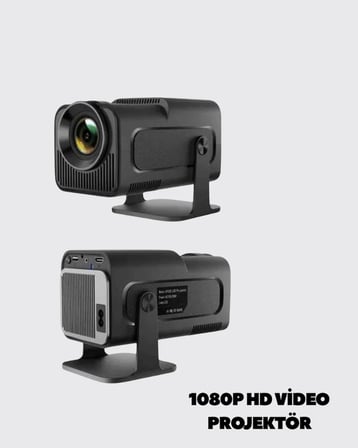 1080P Full HD Çözünürlük ve 4K Destekli Projektör