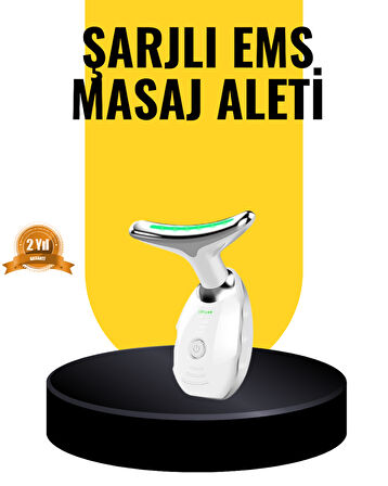 Kablosuz Şarjlı Yüz Masaj Cihazı | Cilt Yenileyici ve Nem Dengeleyici
