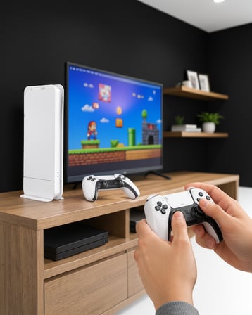 20.000 Oyunlu Kablosuz Kontrollü Konsol XUCZZZ3DGAMESTATİONNNNNN-4-1