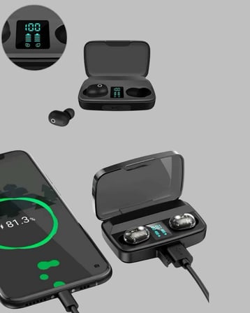 ABS Gövdeli, Hafif ve Uzun Ömürlü Bluetooth Kulaklık -