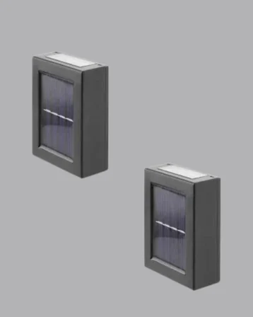 Güneş Enerjili LED Duvar Aydınlatması Yeni Nesil -