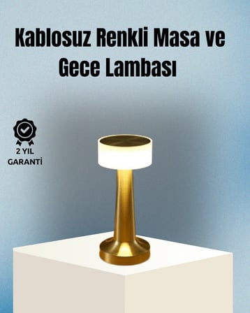 DEKORATİF MASA LAMBASI -