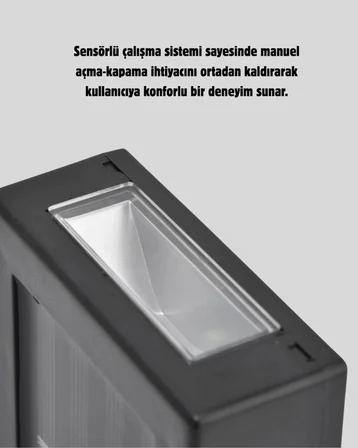 Güneş Enerjili 6 LED Solar Lamba – Fotoselli, Su Geçirmez ve Çevre Dostu Bahçe Işığı -