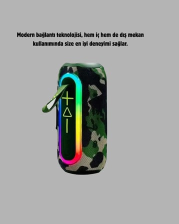 Yeni Nesil Bluetooth 5.1 Hoparlör – Güçlü Ses, Hızlı Bağlantı, Uzun Pil Ömrü -