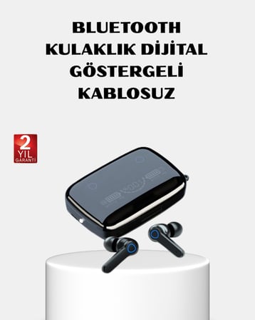 Bluetooth Kulaklık – Powerbank Özellikli, Oyun Modlu, Uzun Ömürlü ve Şarj Kutulu -